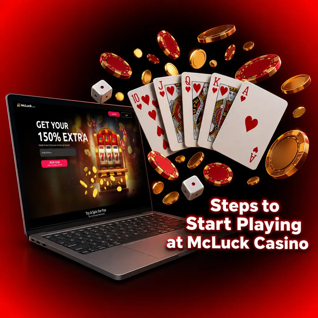 Steps to Start Playing at McLuck Casino